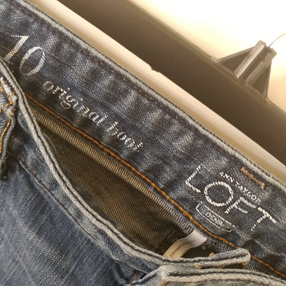 Ann Taylor Loft size 10 Original Boot Jeans - Picture 3 of 5
